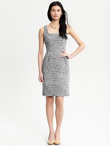 Banana Republic Tweed Lena Dress