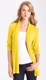 Frugal Friday's TPS Report: Ruched Sleeve Long Cardigan - Corporette.com