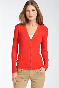 Tory Burch 'Shrunken Simone' Cardigan