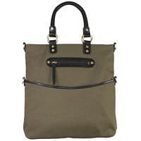 Mia Folding Tote: Olive