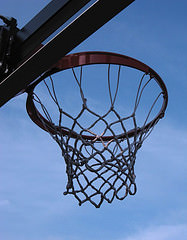 Basketball hoop, originally uploaded to Flickr by Steve A. Johnson.