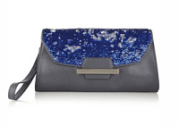 Bag Snob for DKNY The Clutch sequined leather bag