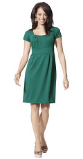 Merona® Womens Scoopneck Ponte Dress w/Pleats - Assorted Colors