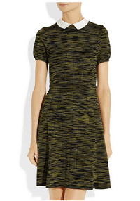 M Missoni Collared knitted dress