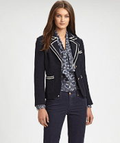 Tory Burch Wool Amara Blazer