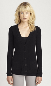 Inhabit Cashmere Basic V-Cardigan