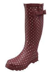 Chooka Women's Posh Dots Rain Boot