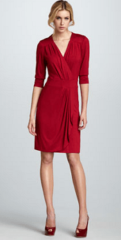 Trina Turk Jersey Faux-Wrap Dress