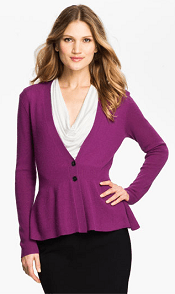 Classiques Entier® 'Staccato' Ribbed Cardigan