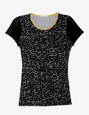 Leroy & Perry Leopard Knit Tee