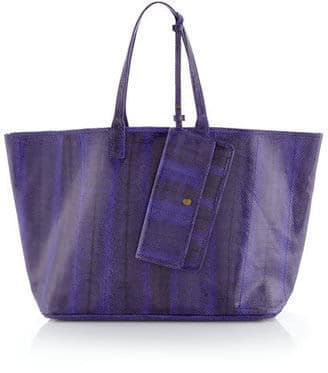 purple tote for the office
