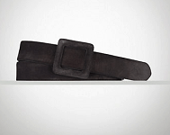 Ralph Lauren Suede Skinny Trench Belt