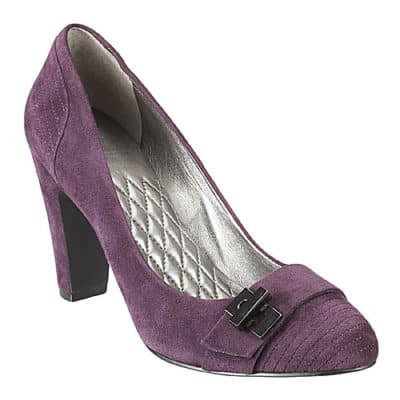 purple heel for the office