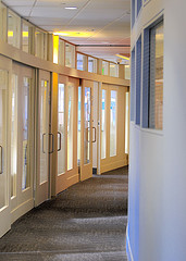 Office Hallway HDR Test, originally uploaded to Flickr by WintrHawk.