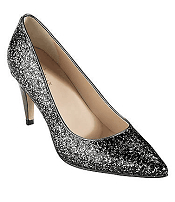 COLE HAAN Juliana Glitter Pointed Toe Pumps