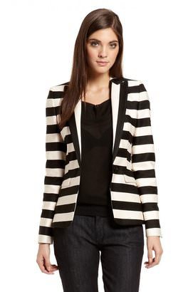 Splurge Monday’s TPS Report: Striped ‘Abelin’ Jacket