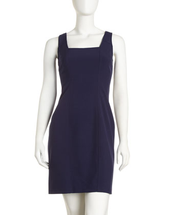 Marc New York by Andrew Marc Square-Neck Sheath Dress
