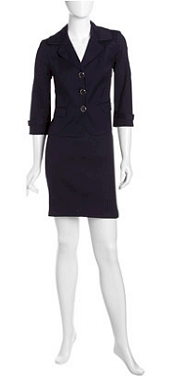 navy skirt suit 1