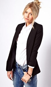 linen blazer