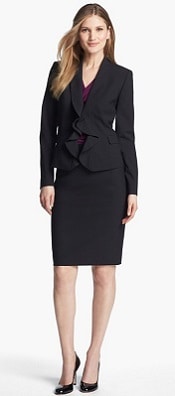 Classiques Entier® Cascade Front Stretch Wool Jacket