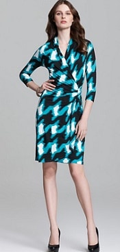 Thursday's TPS Report: Cascade Wrap Dress - Corporette.com