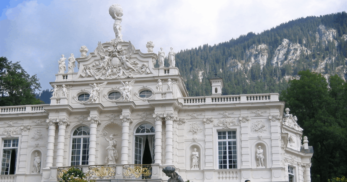 Linderhof Castle, in Germany