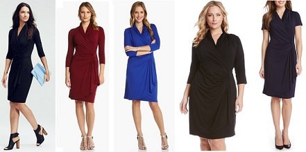 Workwear Hall of Fame: Cascade Faux Wrap Dress