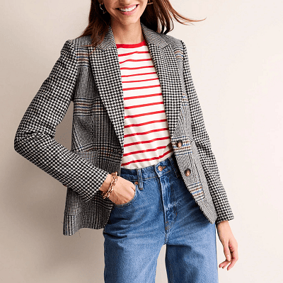 Tweed Blazers for Women: Winter Work Outfit 101