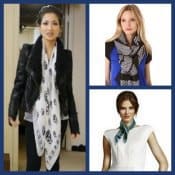 business casual scarf