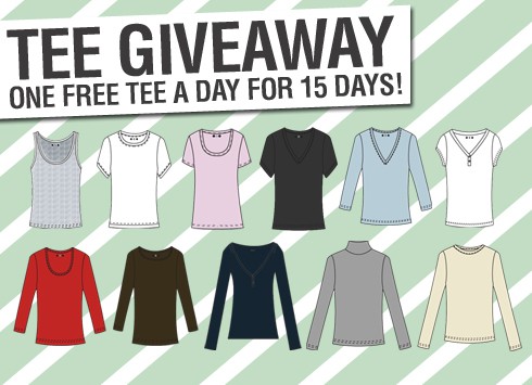 Giveaway Announcement: Three Dots T-Shirts