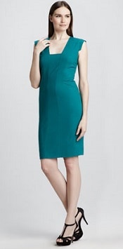 MAG by Magaschoni Fitted Ponte Dress