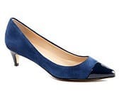 Cole Haan Juliana Cap-Toe Pumps, were $148 now $51.80 (navy and tan)