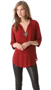 Velvet Rosie Luxe Challis Tunic