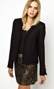 Zadig and Voltaire Blazer with Raw Edges