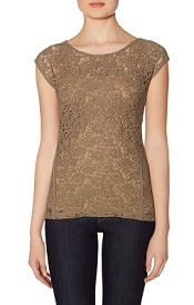 Limited Lace Front Layering Tee