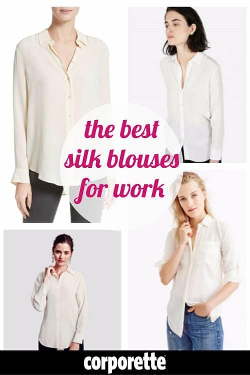 Silk blouses for work are a classic that every woman should own -- they look great under suit blazers (whether for interview, court, or other conservative business attire situations), layer well under cardigans and sweaters, and, of course, feel ridiculously soft to the touch. Do you now which are the best ones, though? We rounded them up, from affordable to splurge!