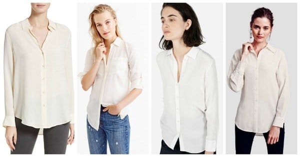 sheer blouses for work