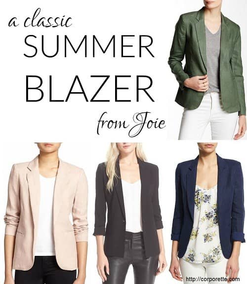 Workwear Hall of Fame  Mehira Linen Blazer 