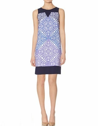 Limited OBR Ombre Print Shift Dress | Corporette