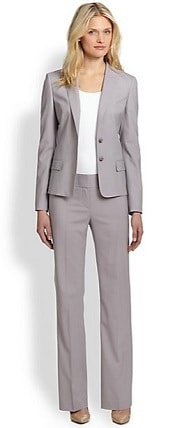 Boss Hugo Boss Jaella Pinstripe Jacket | Corporette