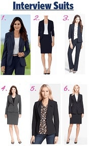 Stylish Interview Suits | Corporette