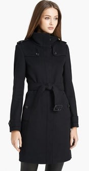 Burberry London 'Basingstoke' Wool & Cashmere Coat | Corporette