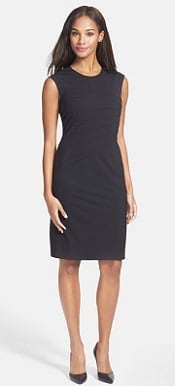 BOSS 'Dicaila' Stretch Wool Sheath Dress