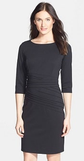 Wednesday's TPS Report: Pintuck Ponte Sheath Dress - Corporette.com