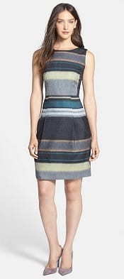 Boss Dicoris Stripe Sheath Dress