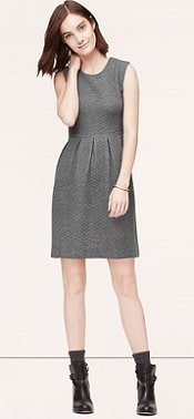 Loft Quilted Dress
