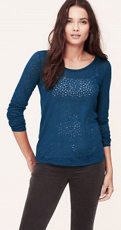 Frugal Friday's TPS Report: Leopard Print Burnout Top - Corporette.com