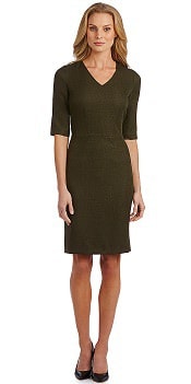 Antonio Melani Jane Herringbone Dress | Corporette