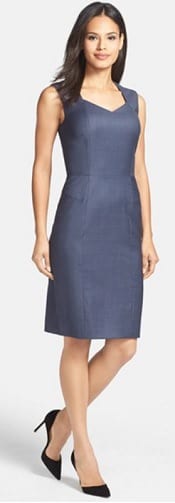 Tuesday's TPS Report: 'Delura' Fil a Fil Suiting Sheath Dress ...