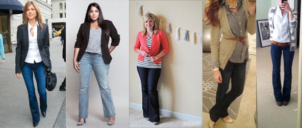 womens business casual with jeans